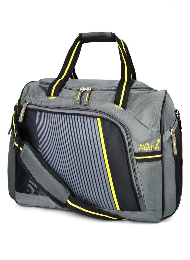 Ayaha Travel Bag, Weekender Duffle Bag, Luggage Bag for Travelling, Cabin Bag with Adjustable Long Strap, Multi Pockets & Light Weight to Carry (50x26x30cm) 39 Liter - Image 1